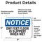Signmission 5 in Height, 7 in Width, Vinyl Decal, Rectangle OS-2PACK-NS-D-57-L-11577 - alternate 2